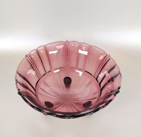 Ankerglas Bernsdorf. Cuenco de cristal amatista - Imagen 3
