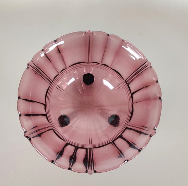 Ankerglas Bernsdorf. Cuenco de cristal amatista - Imagen 4