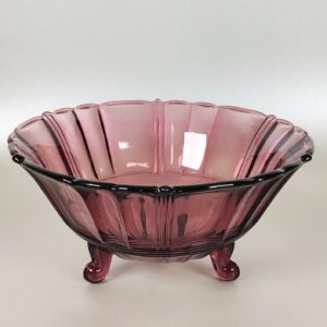 Ankerglas Bernsdorf. Cuenco de cristal amatista