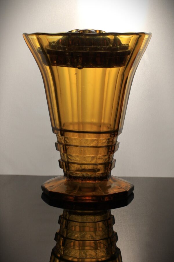 Scailmont. Henri Heemskerk. Jarrón de cristal - Imagen 5