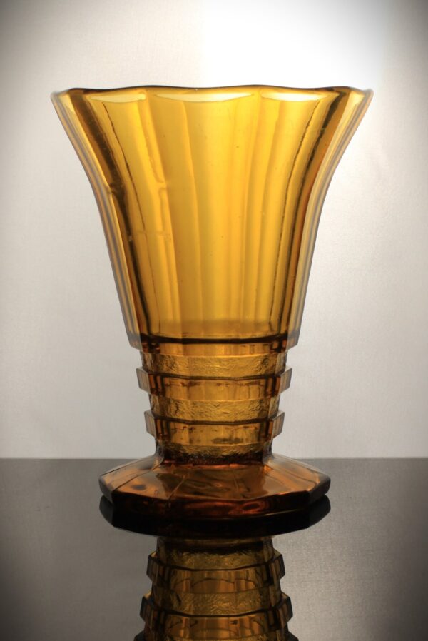 Scailmont. Henri Heemskerk. Jarrón de cristal - Imagen 3