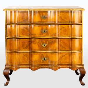 Cómoda de estilo rococó sueco, siglo XIX