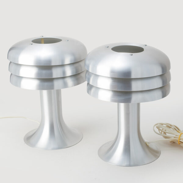 Lámparas de Mesa aluminio  Hans-AgneJakobsson - (2 piezas)