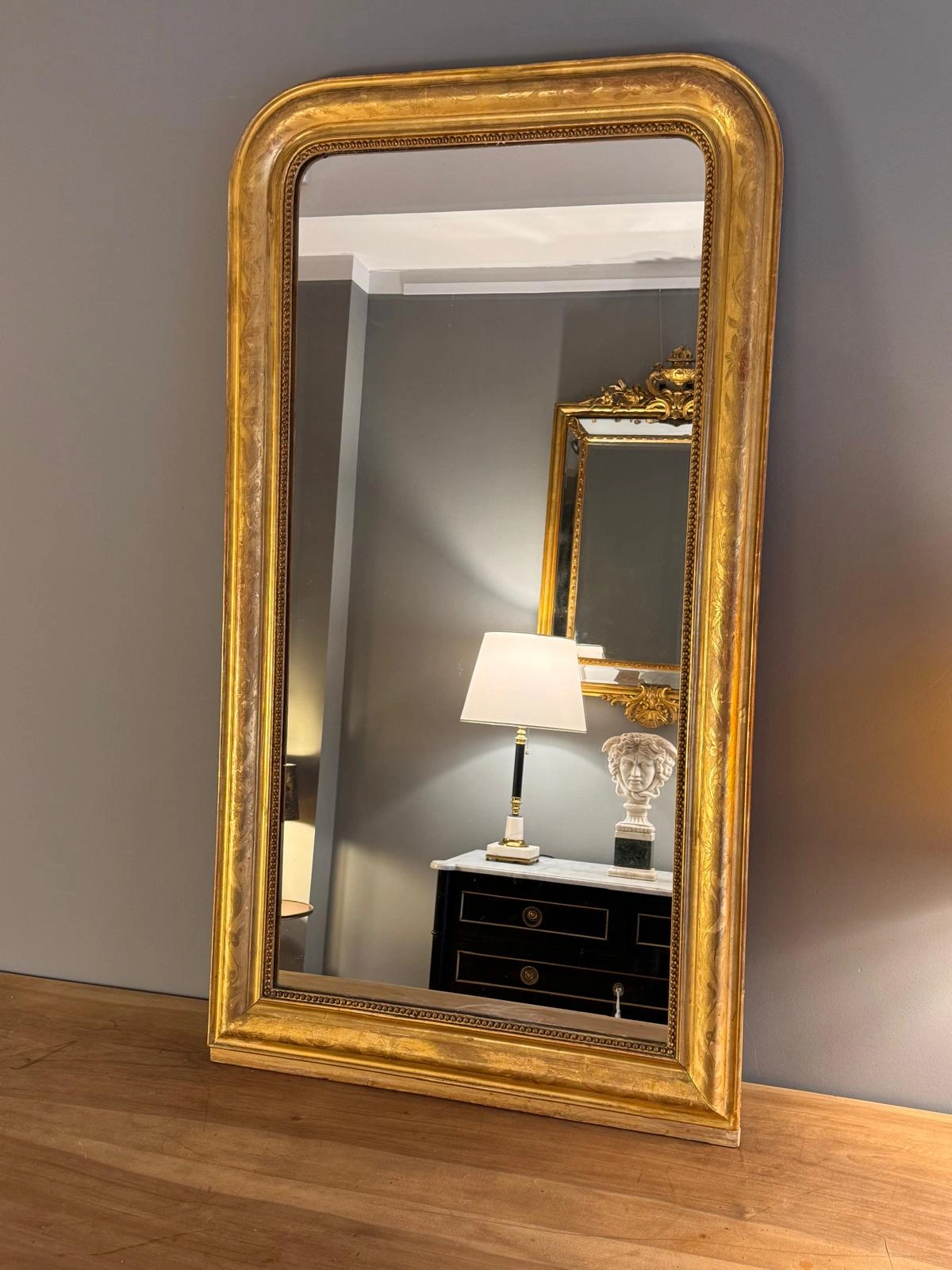 Espejo estilo Louis-Philippe gran formato