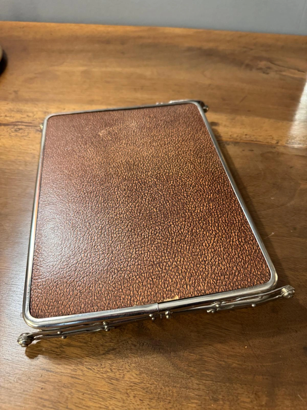 Espejo de viaje plegable con funda - Imagen 2