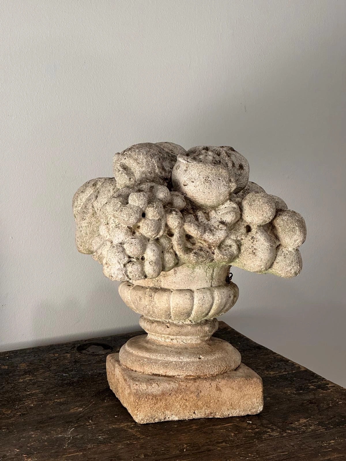 Frutero ornamental de jardín en piedra reconstituida - Imagen 4